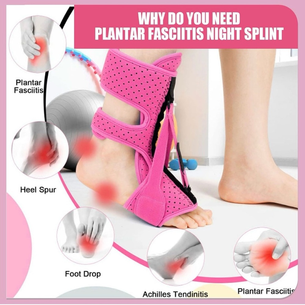 Pink Women’s Plantar Fasciitis Night Splint - Picture 5 of 6